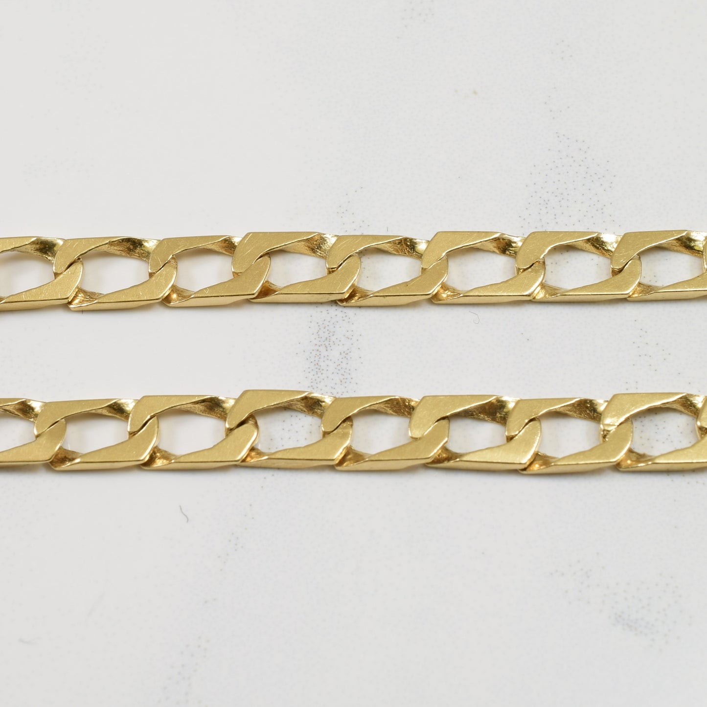 10k Yellow Gold Safety Clasp Bracelet | 8 |