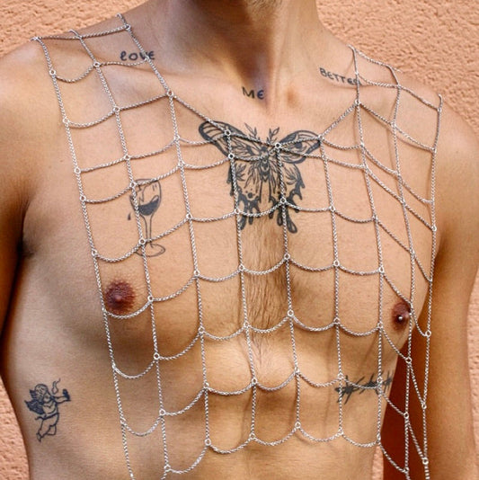Caged Chain Bib